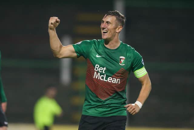 Glentoran captain Marcus Kane is looking forward to his testimonial year, but he is focusing on this season first.