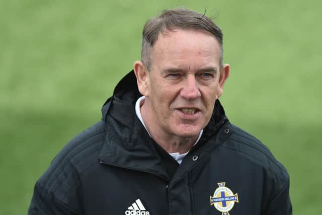 Northern Ireland senior women’s manager Kenny Shiels. Pic by Pacemaker.