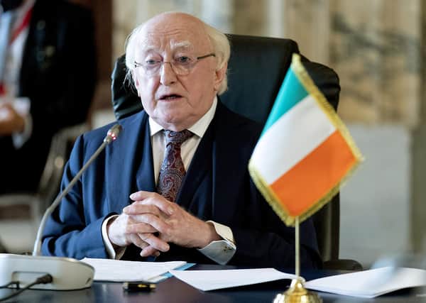 The refusal of President Higgins to attend the service is in line with the nationalist refusal to acknowledge our country