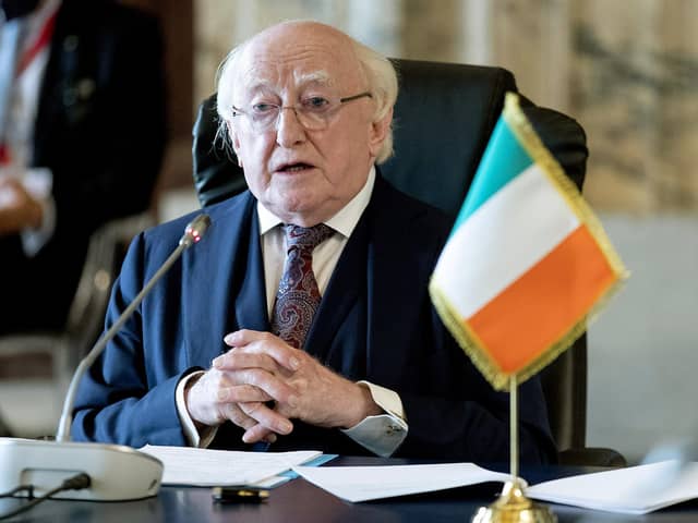 The refusal of President Higgins to attend the service is in line with the nationalist refusal to acknowledge our country