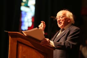 President Higgins has declined a church service invite. I mean be honest, it’s the centenary of the formation of a state which is based on religion so a fall-out over a religious service is definitely on-message