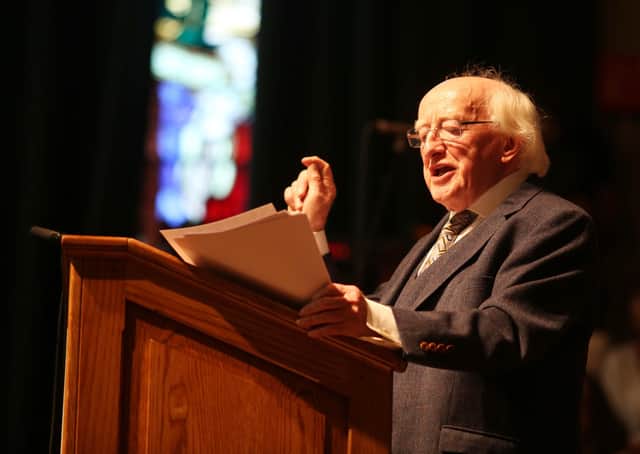 President Higgins has declined a church service invite. I mean be honest, it’s the centenary of the formation of a state which is based on religion so a fall-out over a religious service is definitely on-message