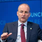 Taoiseach Micheal Martin will be in Belfast today.
