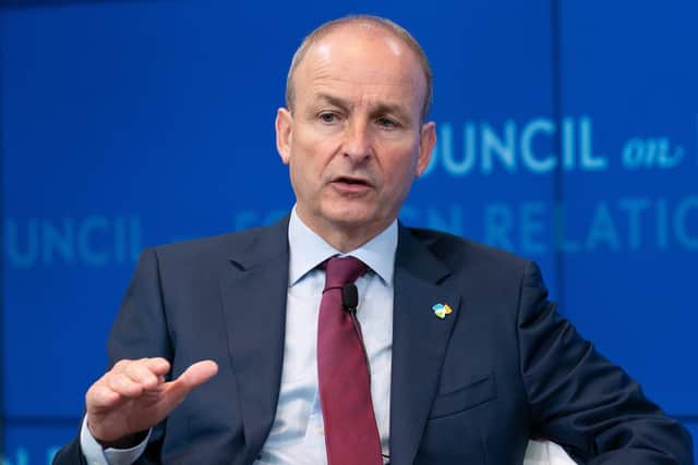 Taoiseach Micheal Martin will be in Belfast today.