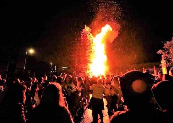 Sinn Fein planned to introduce strict regulations on bonfires