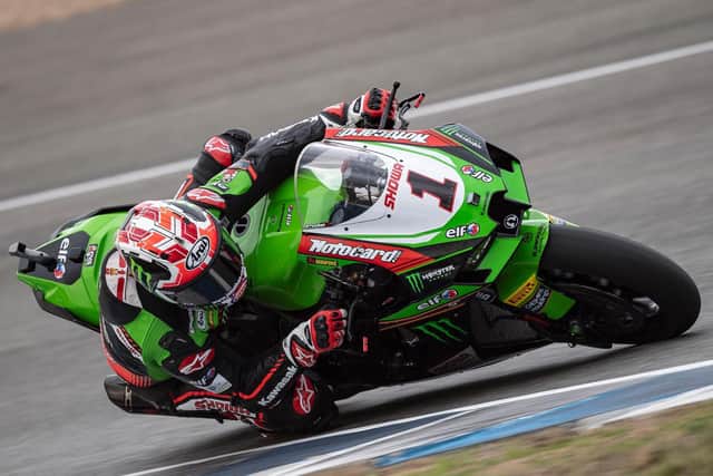 Reigning World Superbike champion Jonathan Rea finished fifth in race two at Jerez.