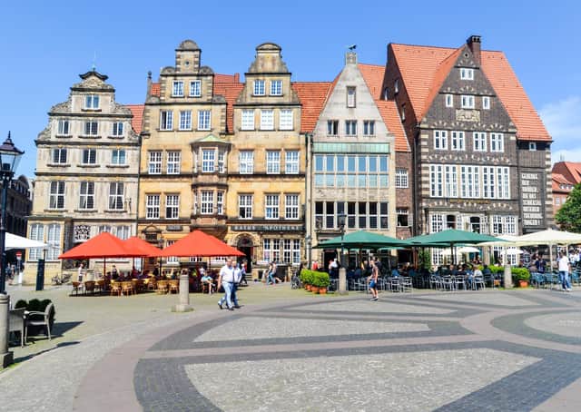 Bremen marketplace,  Germany.