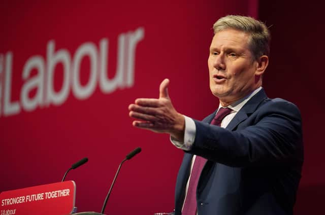 Labour party leader Sir Keir Starmer wants to see both side 'sit down and resolve' the Northern Ireland Protocol. Photo credit: Andrew Matthews/PA Wire