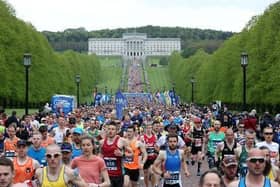 Runners will take to Stormont Estate on Sunday, October 3, to take part in the Belfast City Marathon