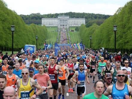 Runners will take to Stormont Estate on Sunday, October 3, to take part in the Belfast City Marathon