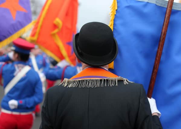 The Orange order recognised that there are ‘a small number of residents from a differing tradition’ in the area. Picture by Jonathan Porter / Press Eye