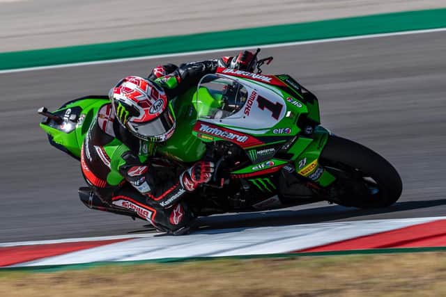 Jonathan Rea won the final race of the weekend at Portimao in Portugal to close the gap at the top of the World Superbike Championship to 24 points.