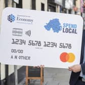 Economy Minister Gordon Lyons has announced that the first 100,000 Spend Local cards are being issued today (October 4).