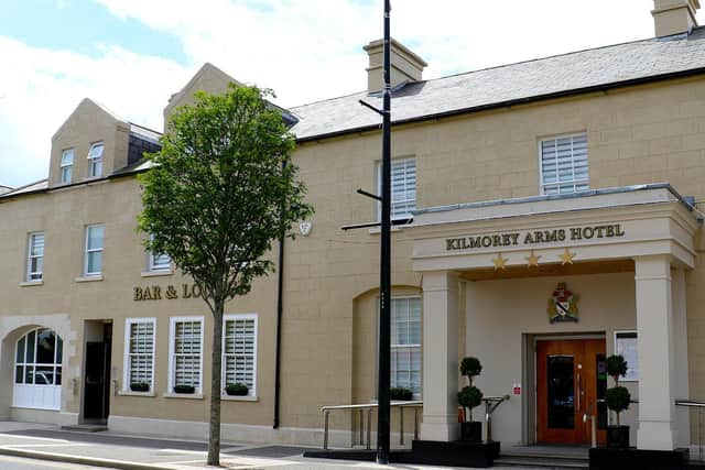 The historic Kilmorey Arms Hotel in Kilkeel
