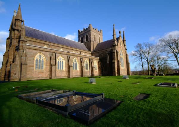 St. Patrick's Church of Ireland Cathedral, Armagh, where the Northern Ireland centenary service will be held