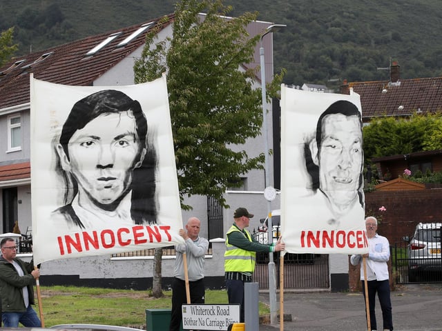 Ballymurphy Parade pays tribute to those killed