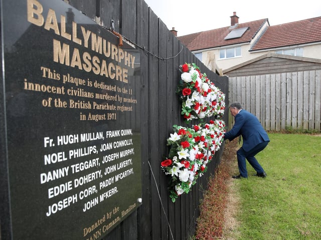 Ballymurphy Parade pays tribute to those killed