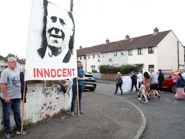 Ballymurphy Parade pays tribute to those killed