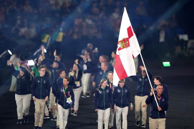 Team NI pictured at the opening ceremony