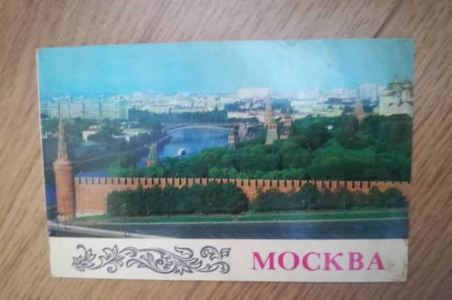 A postcard from Russia in the 1970s