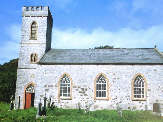 St Thomas's Church on Rathlin Island. Picture: Kevin McAuley