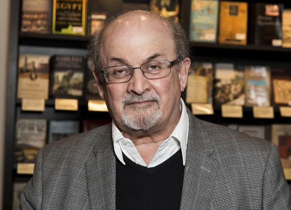 Author Sir Salman Rushdie