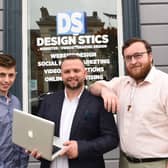 Design Stics, Banbridge team, Oran Byrne, Shaun Byrne and Ryan Markey