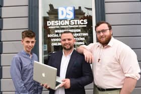 Design Stics, Banbridge team, Oran Byrne, Shaun Byrne and Ryan Markey