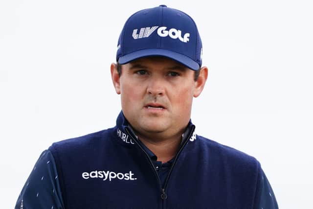 USA's Patrick Reed who is suing the Golf Channel and one of its analysts, Brandel Chamblee, for defamation