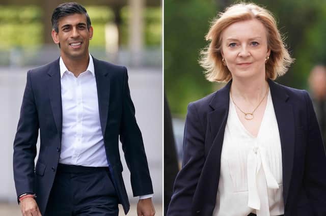 Rishi Sunak and Liz Truss are driving each other to more extreme policy announcements to win the support of the elderly Tory party membership