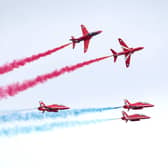 The Red Arrows will perform their mesmerising routine over Portrush during the opening day of the NI International Air Show which takes place in Portrush on September 10  and 11