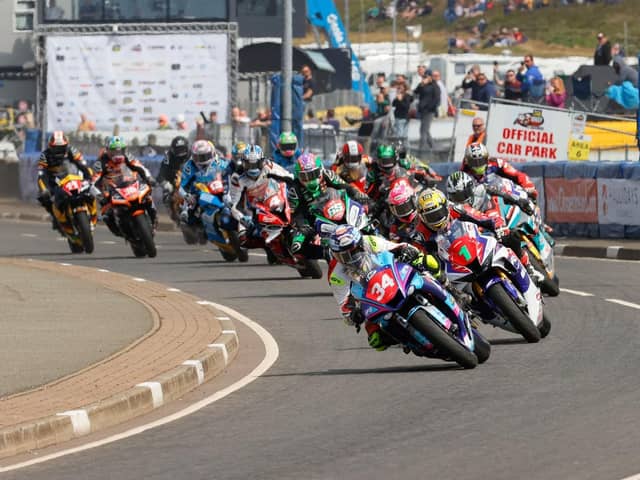 The North West 200 is the biggest motorcycle race in Northern Ireland.