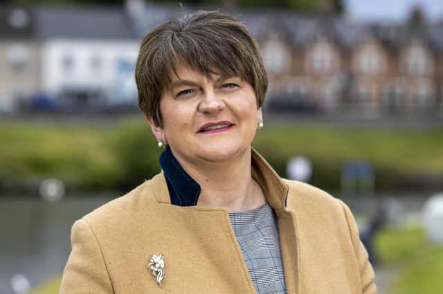 Former DUP leader and Northern Ireland First Minister Dame Arlene Foster. Photo: Liam McBurney/PA