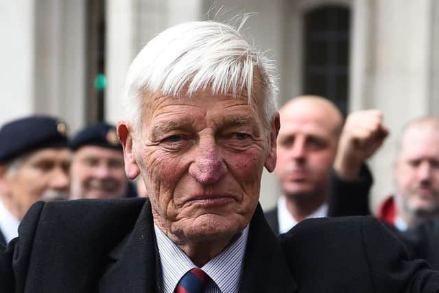 Veteran Dennis Hutchings.