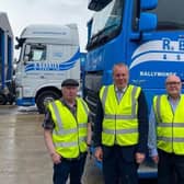 NIO Minister of State Conor Burns visits R Barkley & Sons in Ballymoney to understand how the NI Protocol is impacting impacting real businesses and the free movement of goods within the UK internal market between GB and NI. Photo: Aug 22, 2022