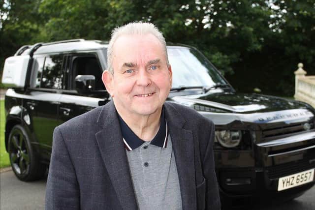 Patsy Lennon sold his first Land Rover, a Series IIA model, in Dungannon in 1962