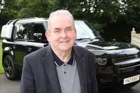 Patsy Lennon sold his first Land Rover, a Series IIA model, in Dungannon in 1962