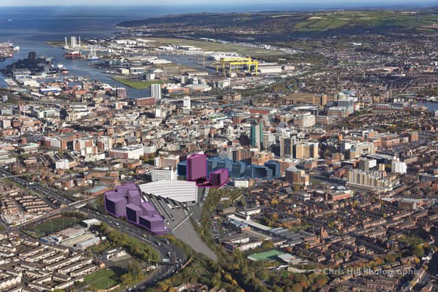 Undated handout image issued by Translink of an impression of how the new Weavers Cross Regeneration Project development will look as the City Council in Belfast gave planning permission for the development. Photo credit: Translink/PA Wire