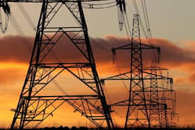 Electricity pylons