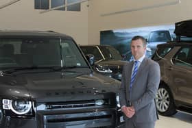 Stephen Hughes, business manager for Donnelly Group Jaguar Land Rover