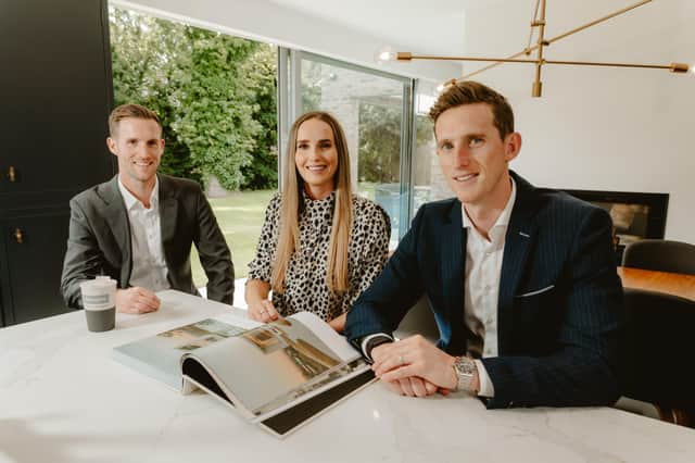 Managing partners, James, Victoria and Andrew Fraser