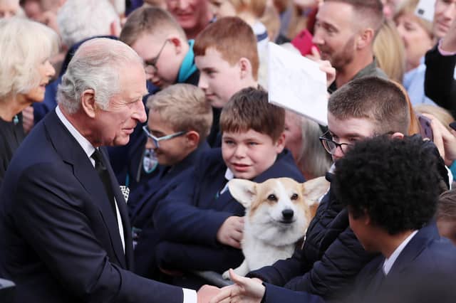 New King and Queen Consort took time to speak to well-wishers