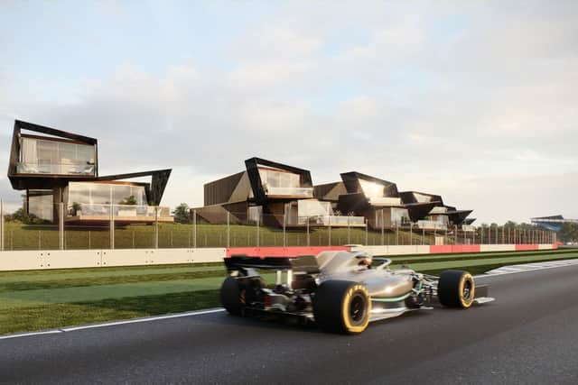 Northern Ireland-based ICW Group’s appointed as building warranty provider for a residential development at Silverstone racetrack. Pictured are computer generated images of the Escapade Silverstone development