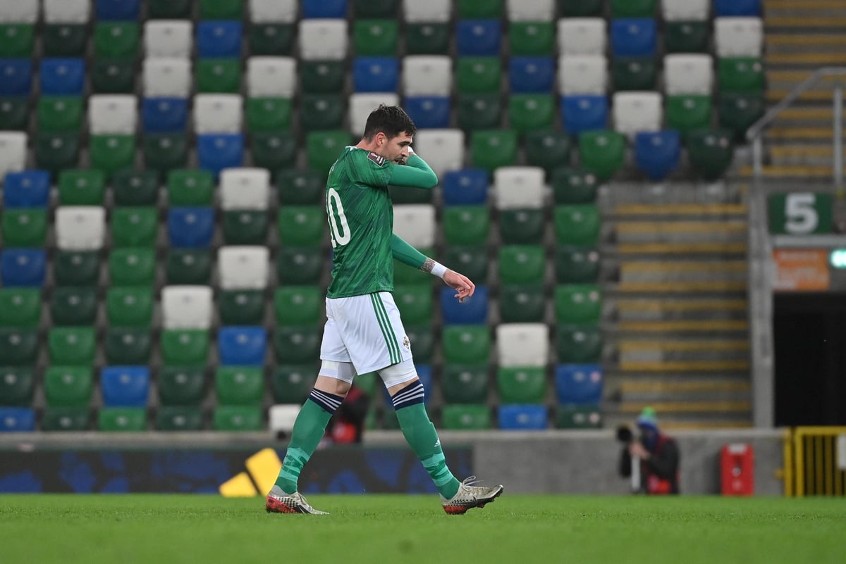 Northern Ireland striker Kyle Lafferty appears to use sectarian slur in video