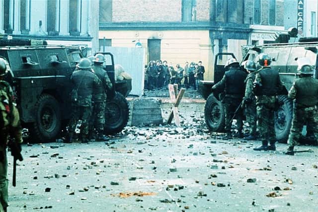 A former member of the Parachute Regiment is accused of two murders on Bloody Sunday