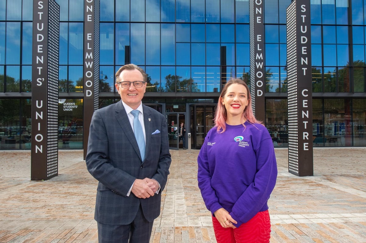 Degree of optimism as new student centre opens at Queen’s University Belfast