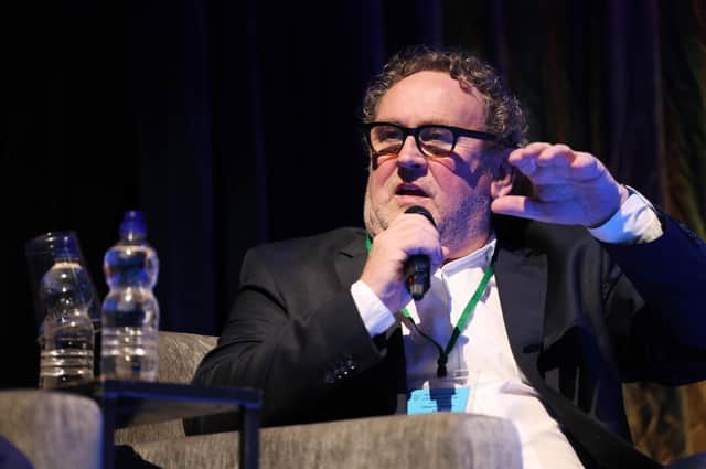 Colm Meaney at the Ireland’s Future event in Dublin on Saturday. Edward O'Neill says that he made several inflammatory comments