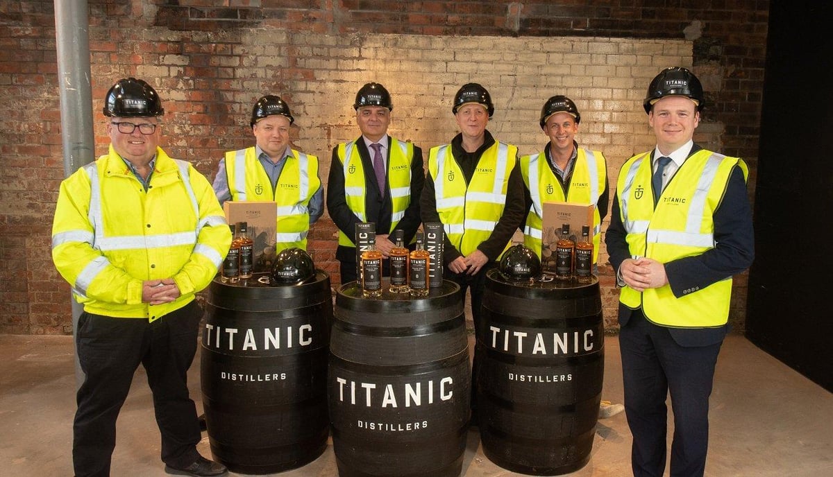 New whiskey distillery and visitor centre in Belfast