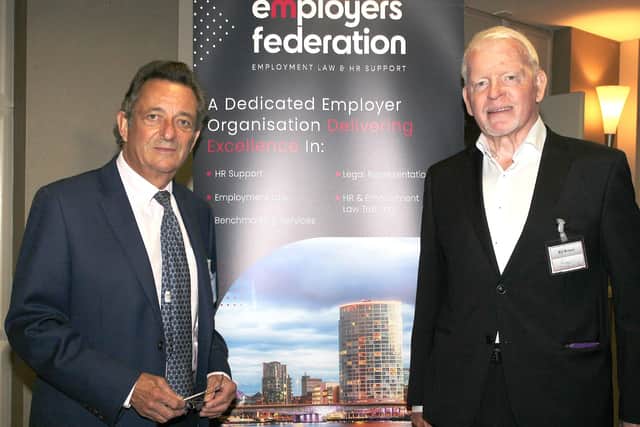 Peter Bloch, managing director and Bill Brown, president, Employers Federation