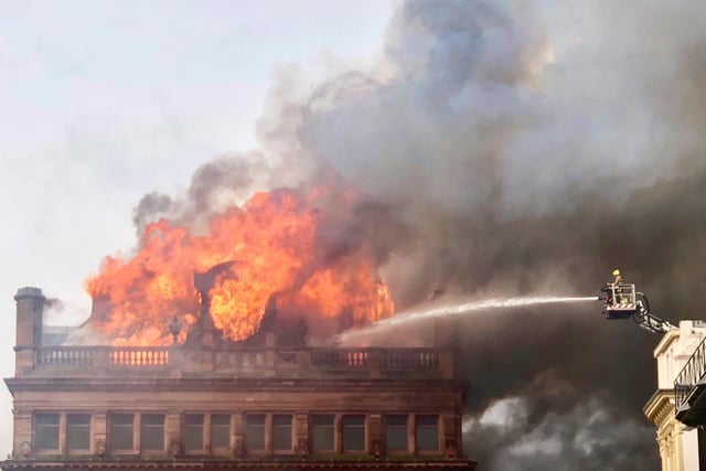 The fire that ripped through Primark in 2018